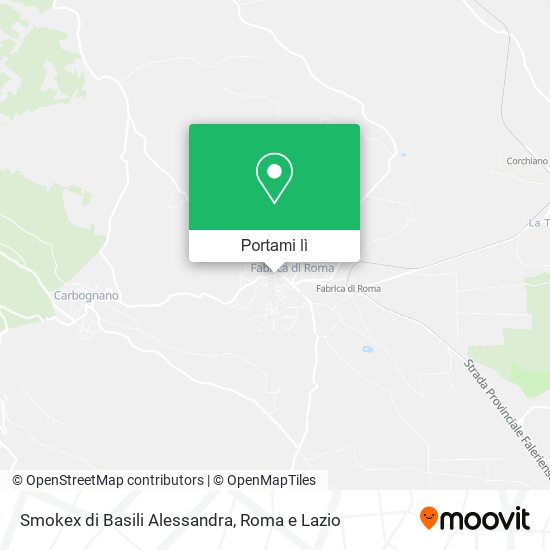 Mappa Smokex di Basili Alessandra