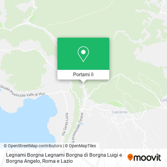 Mappa Legnami Borgna Legnami Borgna di Borgna Luigi e Borgna Angelo