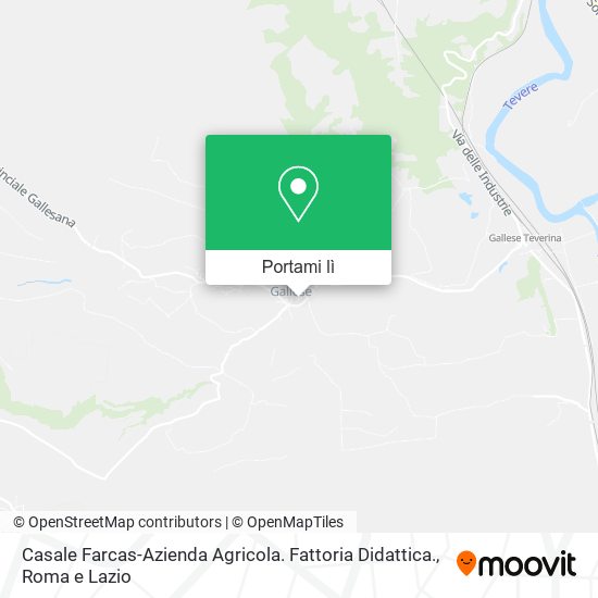 Mappa Casale Farcas-Azienda Agricola. Fattoria Didattica.