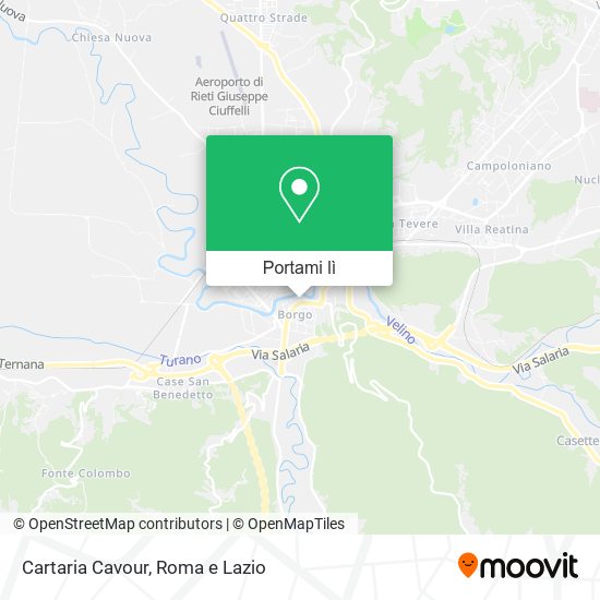 Mappa Cartaria Cavour