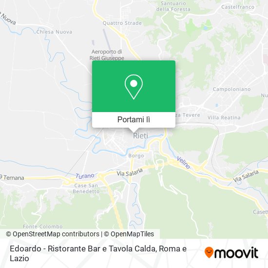 Mappa Edoardo - Ristorante Bar e Tavola Calda