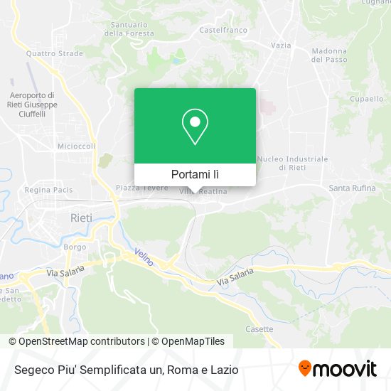 Mappa Segeco Piu' Semplificata un