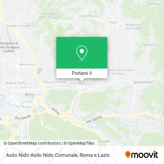 Mappa Asilo Nido Asilo Nido Comunale