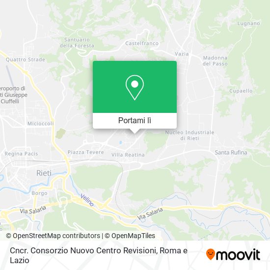 Mappa Cncr. Consorzio Nuovo Centro Revisioni
