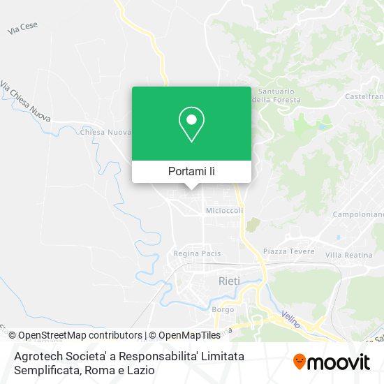 Mappa Agrotech Societa' a Responsabilita' Limitata Semplificata