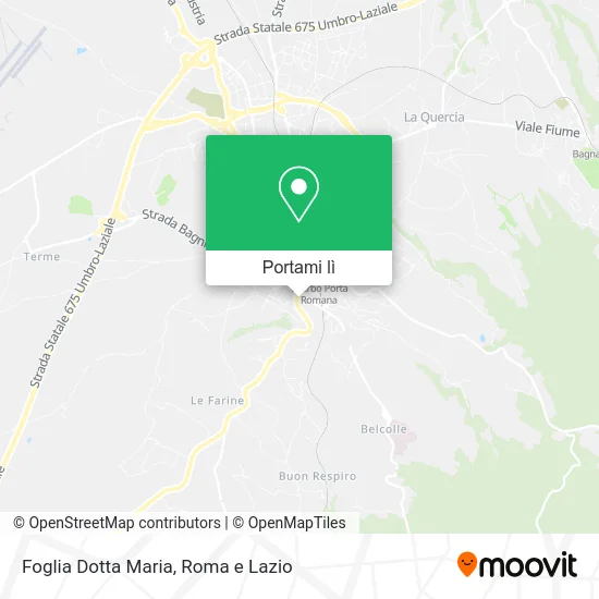 Mappa Foglia Dotta Maria