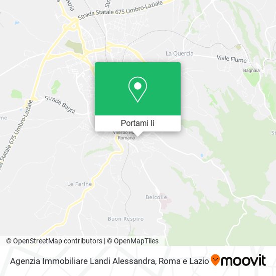 Mappa Agenzia Immobiliare Landi Alessandra