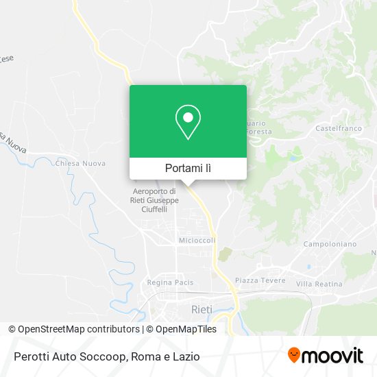 Mappa Perotti Auto Soccoop