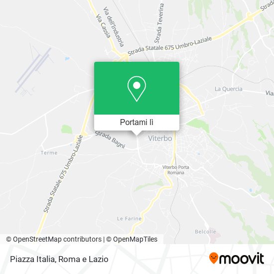 Mappa Piazza Italia