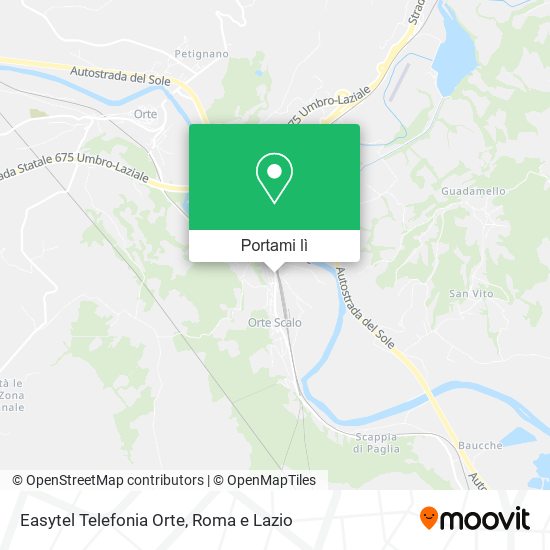 Mappa Easytel Telefonia Orte