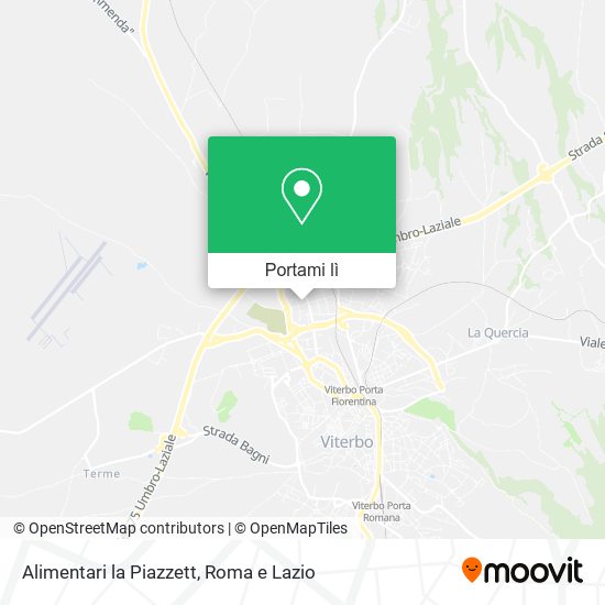 Mappa Alimentari la Piazzett