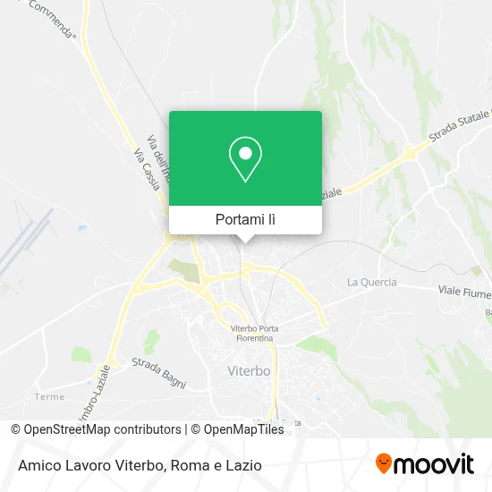 Mappa Amico Lavoro Viterbo