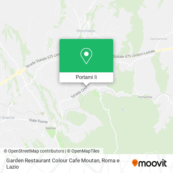 Mappa Garden Restaurant Colour Cafe Moutan