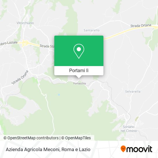 Mappa Azienda Agricola Meconi