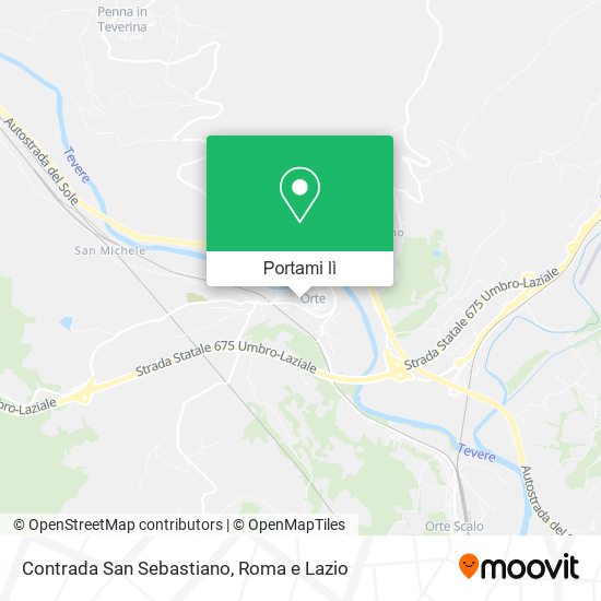 Mappa Contrada San Sebastiano
