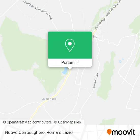 Mappa Nuovo Cerrosughero