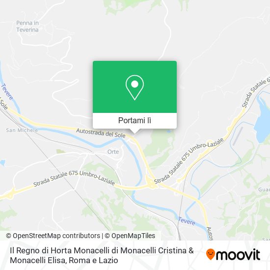 Mappa Il Regno di Horta Monacelli di Monacelli Cristina & Monacelli Elisa
