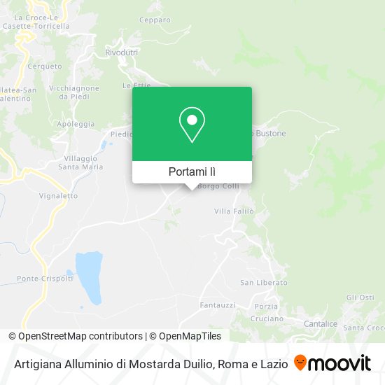 Mappa Artigiana Alluminio di Mostarda Duilio