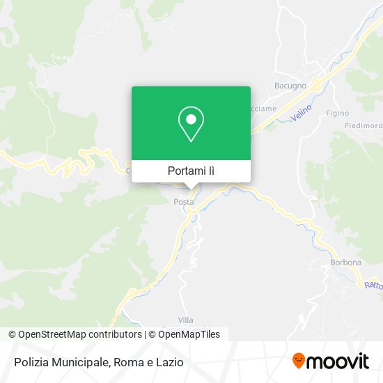 Mappa Polizia Municipale