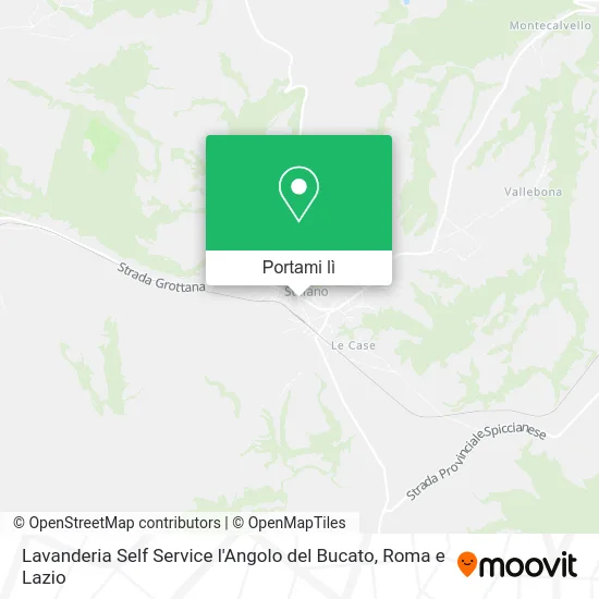 Mappa Lavanderia Self Service l'Angolo del Bucato