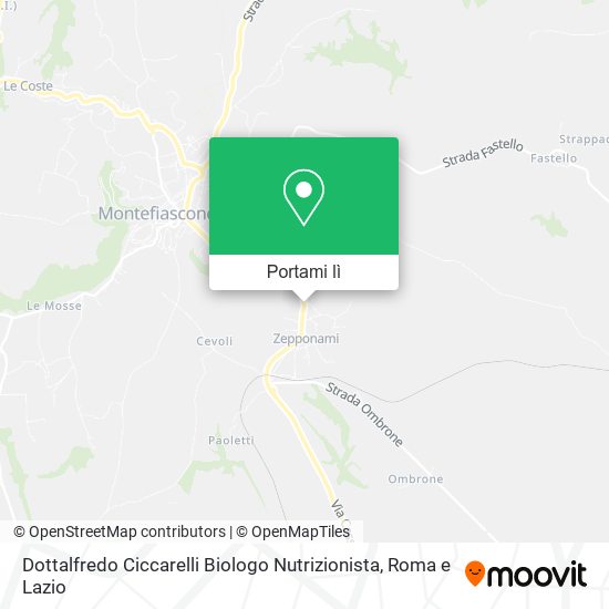 Mappa Dottalfredo Ciccarelli Biologo Nutrizionista