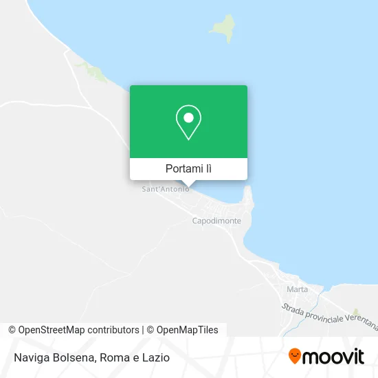 Mappa Naviga Bolsena