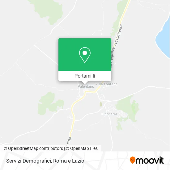 Mappa Servizi Demografici