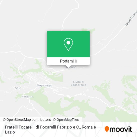 Mappa Fratelli Focarelli di Focarelli Fabrizio e C.