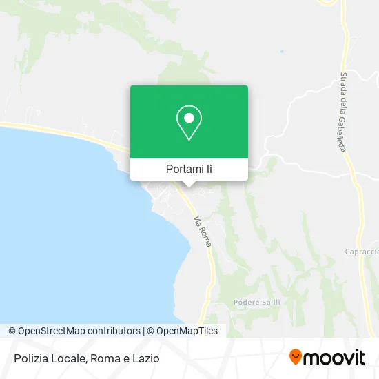 Mappa Polizia Locale