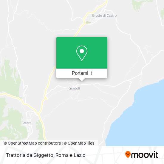 Mappa Trattoria da Giggetto