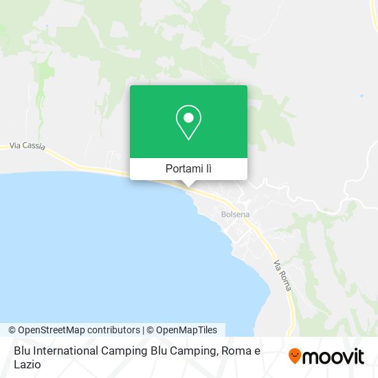 Mappa Blu International Camping Blu Camping