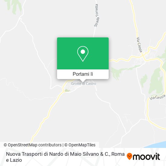 Mappa Nuova Trasporti di Nardo di Maio Silvano & C.