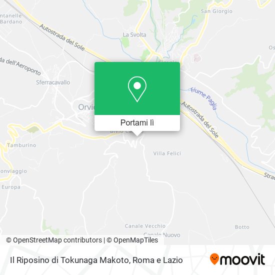 Mappa Il Riposino di Tokunaga Makoto