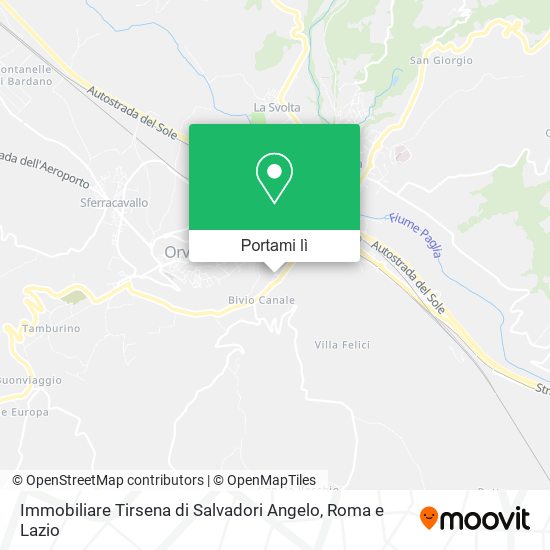 Mappa Immobiliare Tirsena di Salvadori Angelo