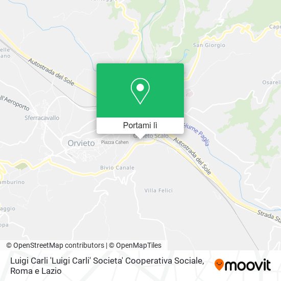 Mappa Luigi Carli 'Luigi Carli' Societa' Cooperativa Sociale