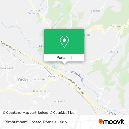 Mappa Bimbumbam Orvieto