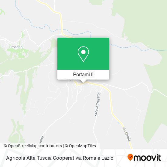 Mappa Agricola Alta Tuscia Cooperativa