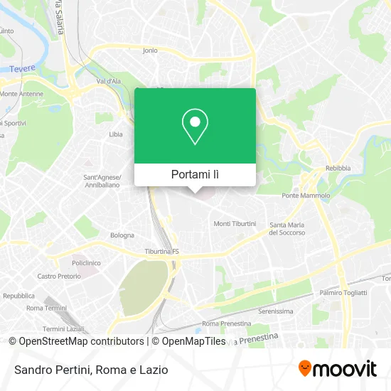 Mappa Sandro Pertini