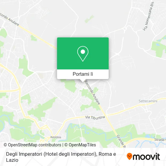 Mappa Degli Imperatori (Hotel degli Imperatori)