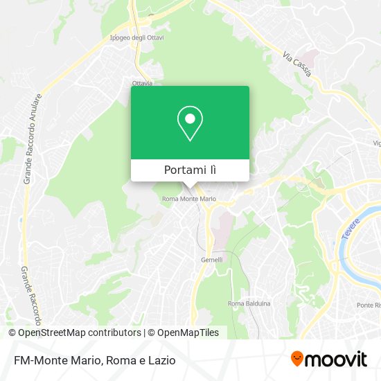 Mappa FM-Monte Mario