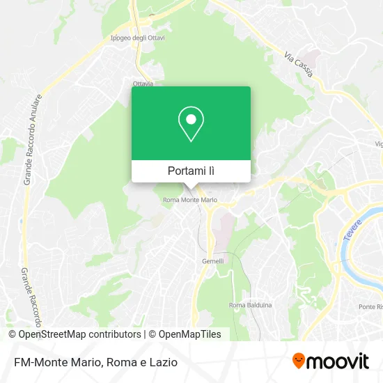 Mappa FM-Monte Mario