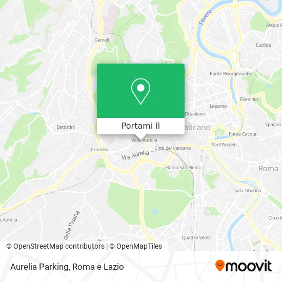 Mappa Aurelia Parking
