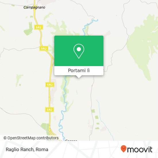 Mappa Raglio Ranch