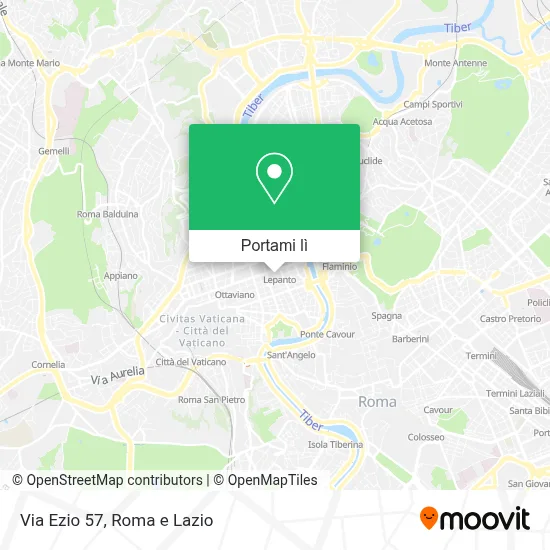 Mappa Via Ezio  57
