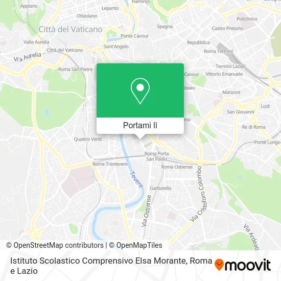 Mappa Istituto Scolastico Comprensivo Elsa Morante