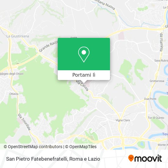 Mappa San Pietro Fatebenefratelli