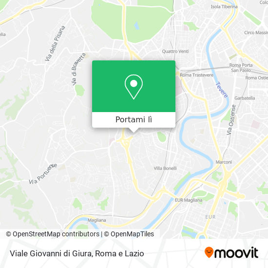 Mappa Viale Giovanni di Giura