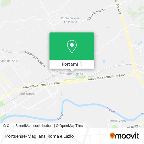 Mappa Portuense/Magliana