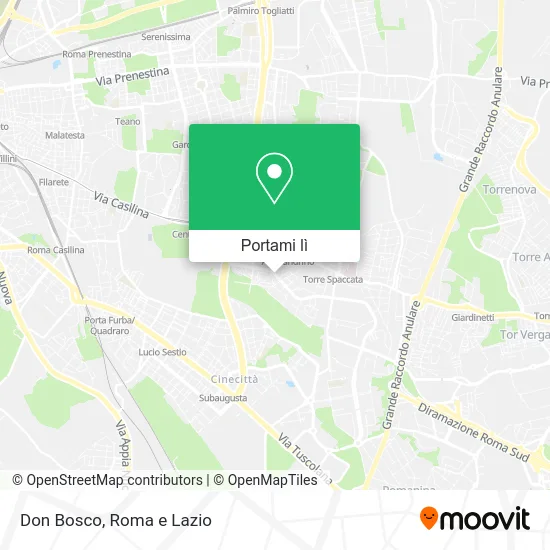 Mappa Don Bosco
