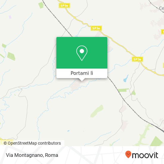 Mappa Via Montagnano